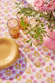 Bonheur du Jour Tovaglia - Pravar Cassis: 170X 300 CM
