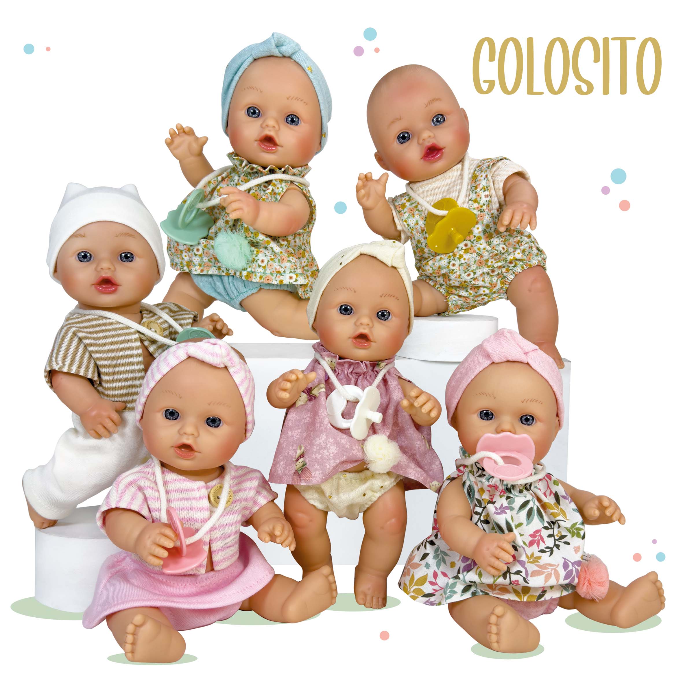 Nines Artesanals d'Onil Dolls BAMBOLA GOLOSITO 8PZ