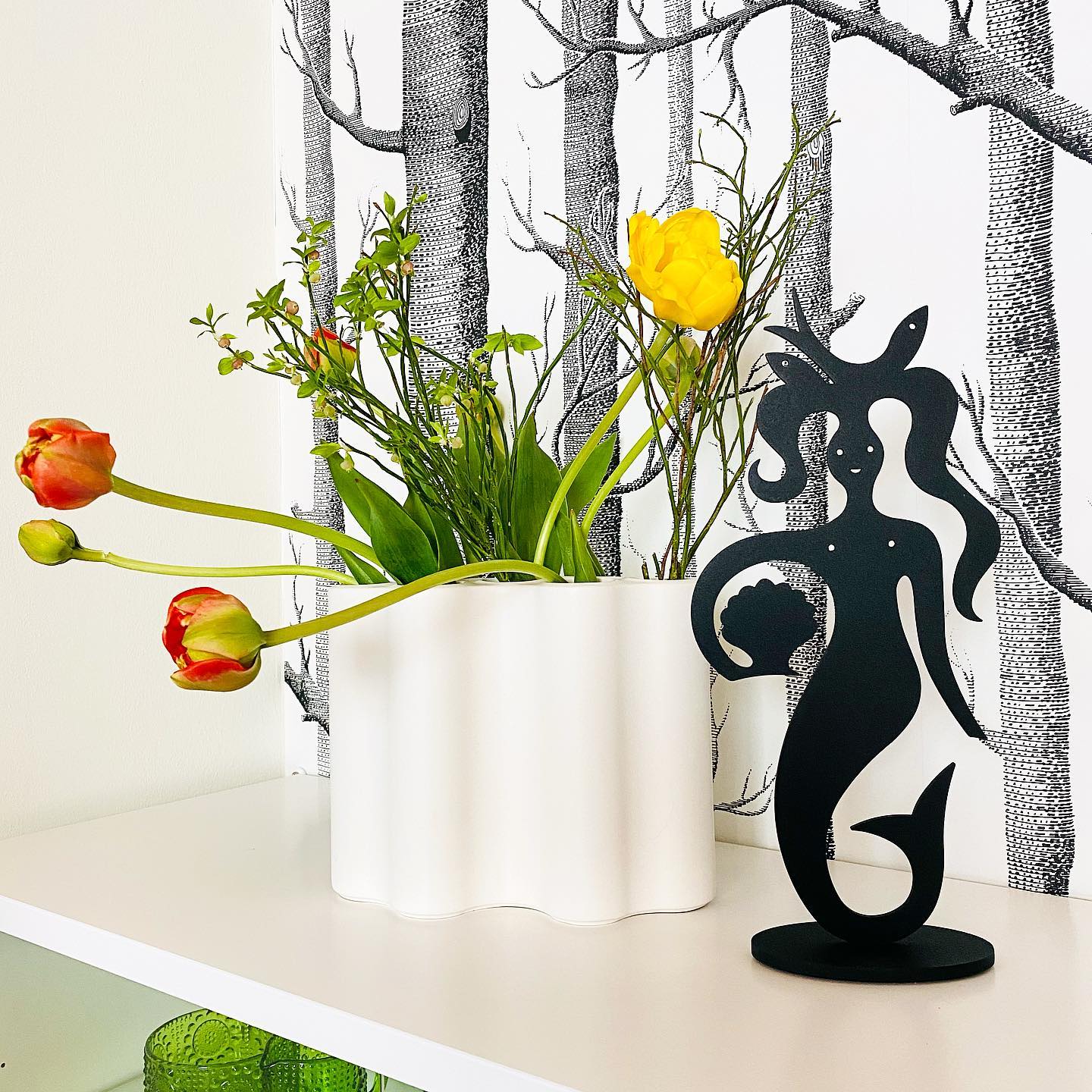 VITRA Silhouette Mermaid Scultura