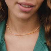 Pineapple Island Collana Girocollo Alila con Perline Delicate: Pastello
