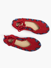 slō Ballerine Crochet Rush_Red