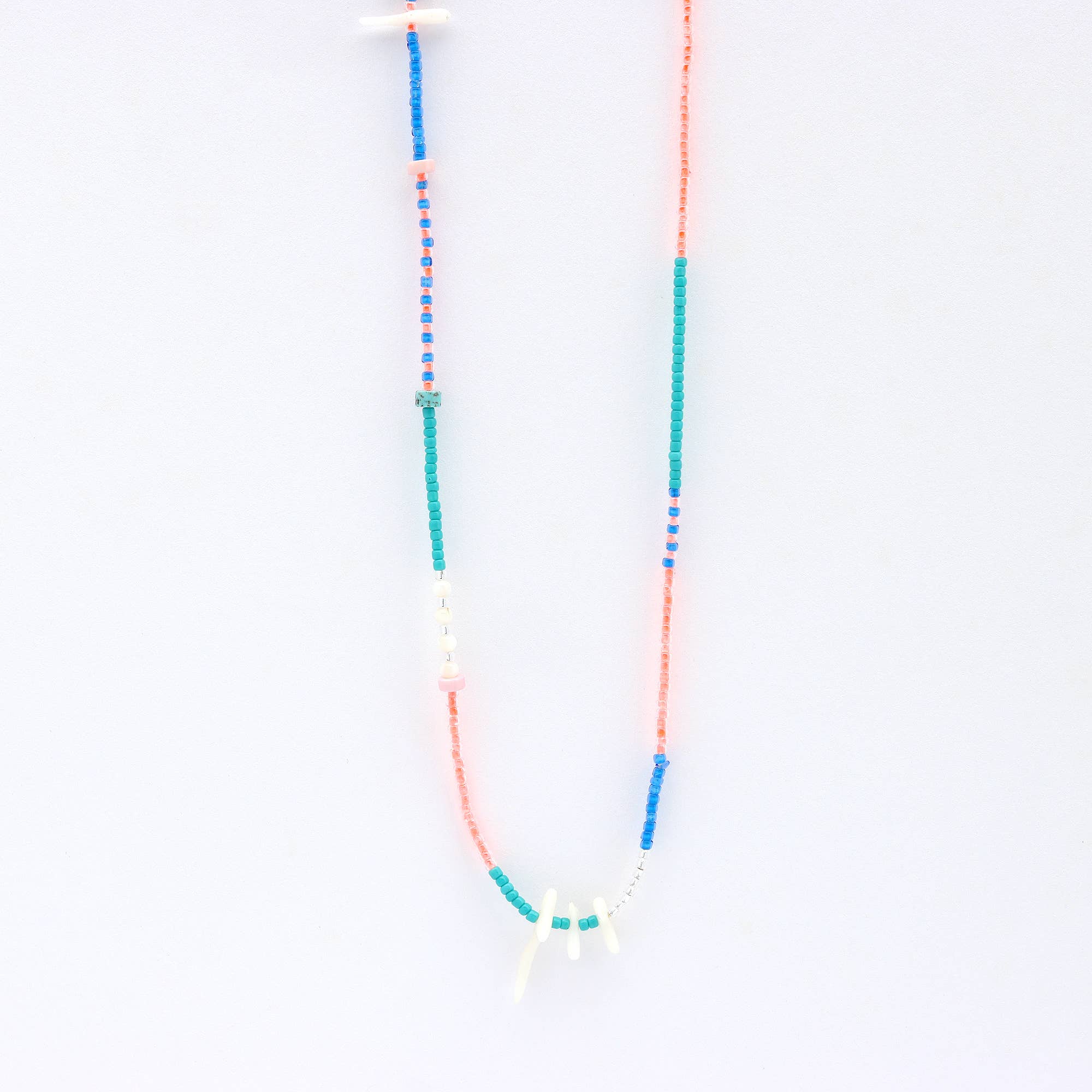 Pineapple Island Collana Delicata con Perline Metari