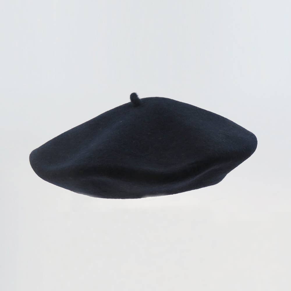 Le Beret Français Basco classico Bordeaux