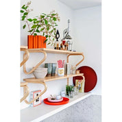 VITRA Trays  Set 3 vassoi Rosso