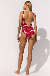 MARYAN MEHLHORN COSTUME CON SCOLLATURA PROFONDA  PALMARIA