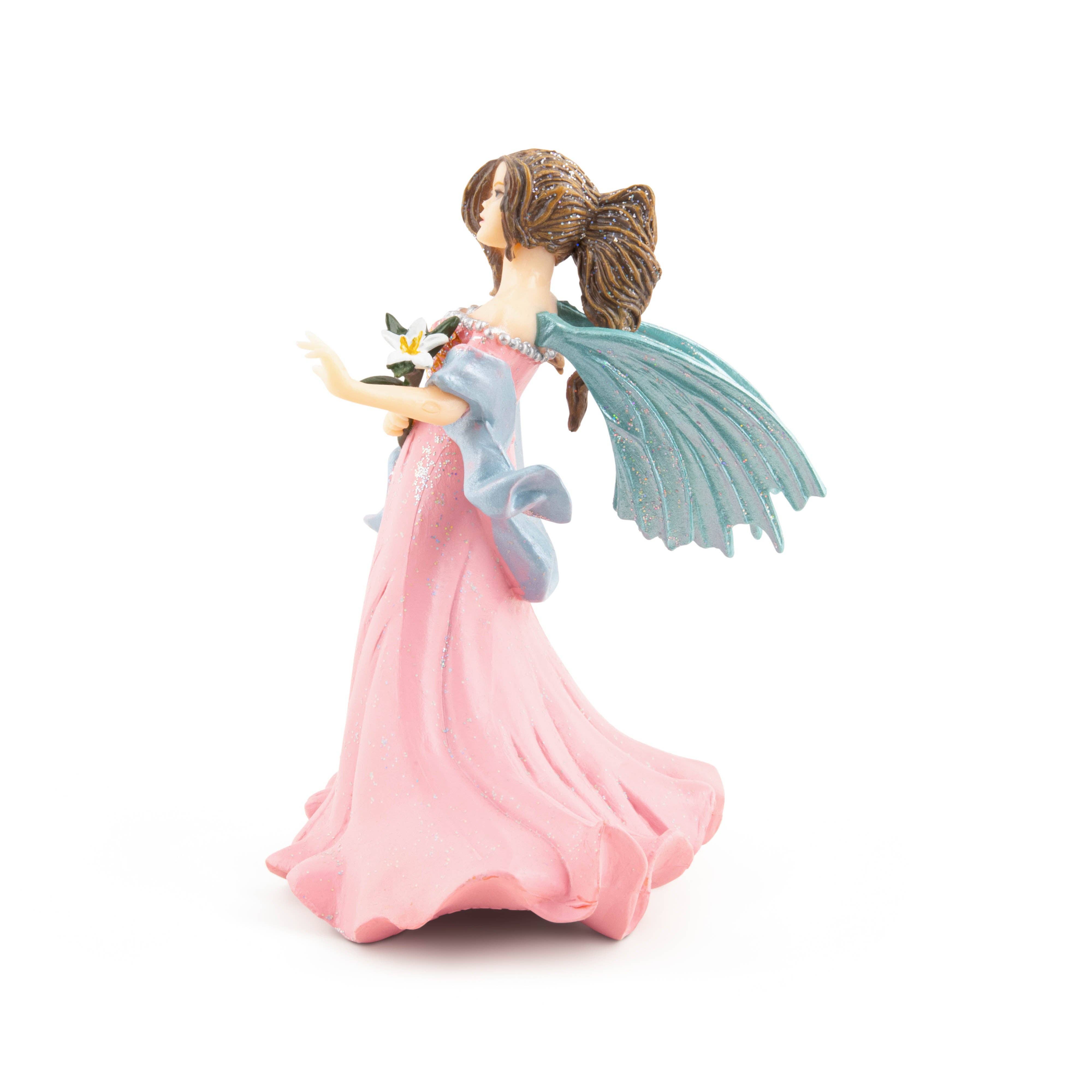 Papo Figurina elfo rosa con giglio