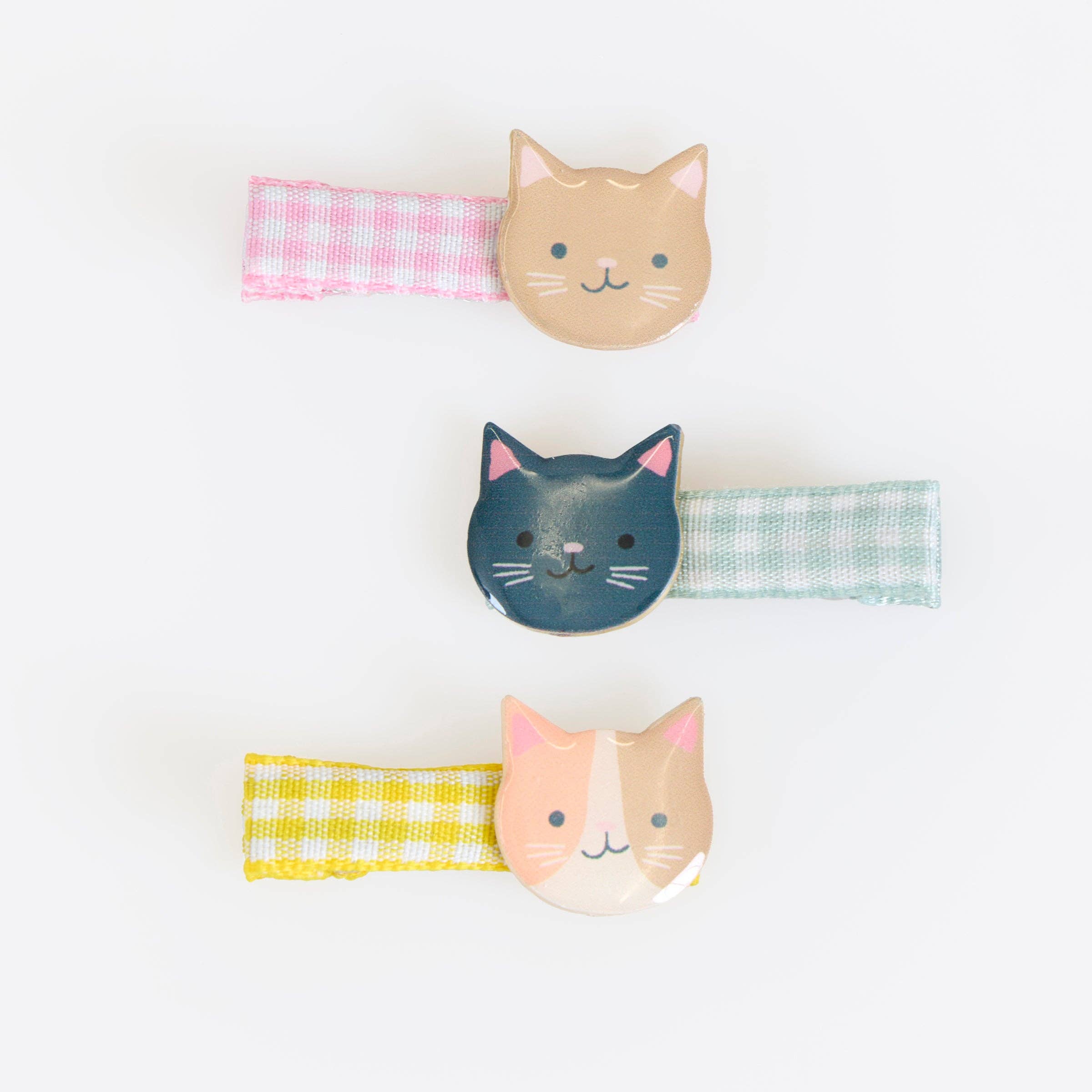 Meri Meri Clip per capelli Kitten Club