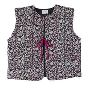 Bonheur du Jour Gilet senza maniche Cherry Donna - Indigo