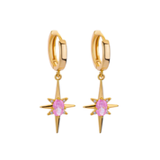 Rosies Orecchini starlight rosa: Rosa / Oro