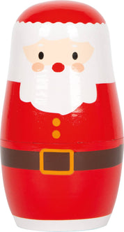 Small foot Matrioska Natale | Natale | Giocattolo di legno