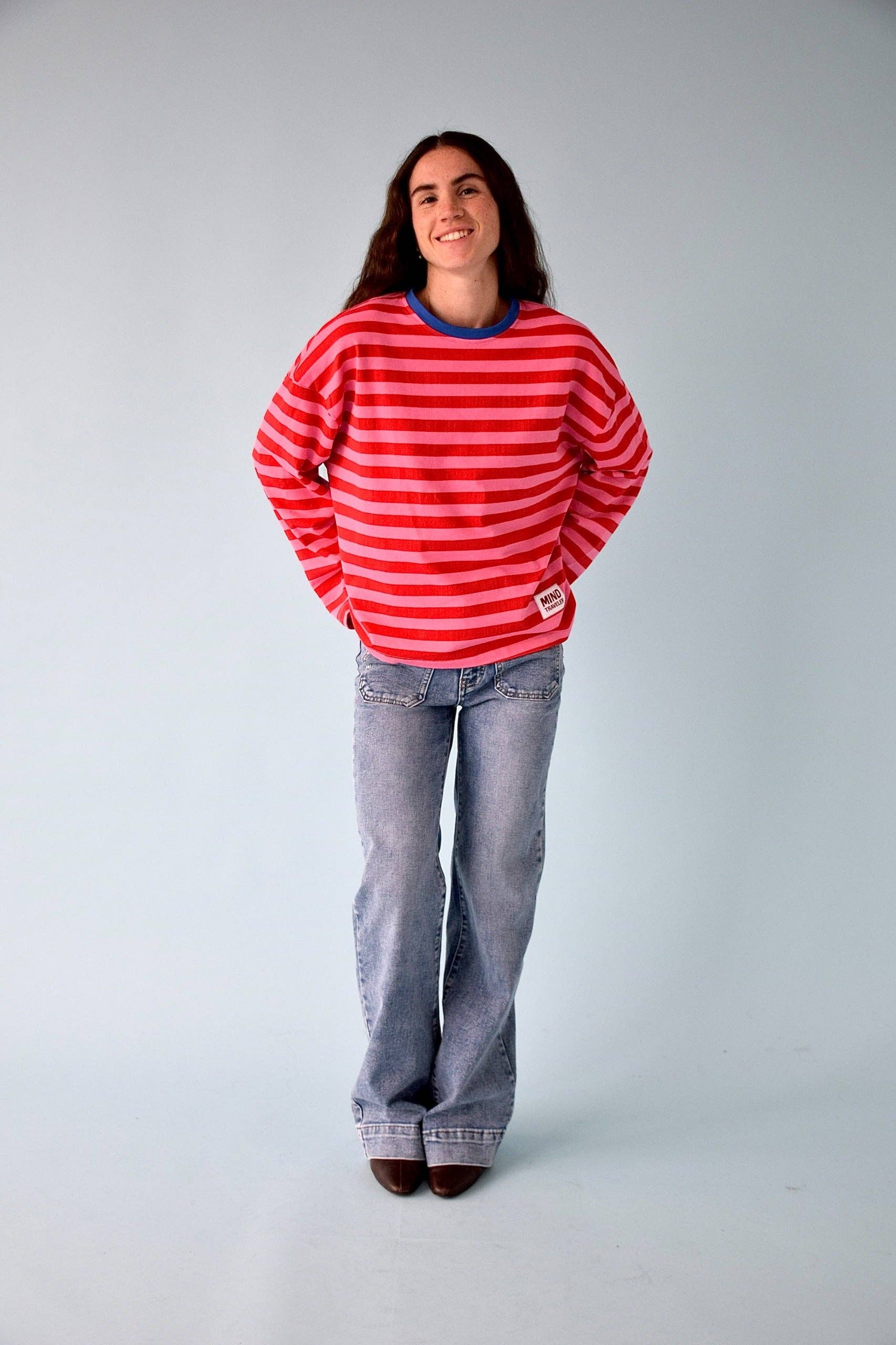 MindTraveler Maglietta Núria Rosa e Rosso