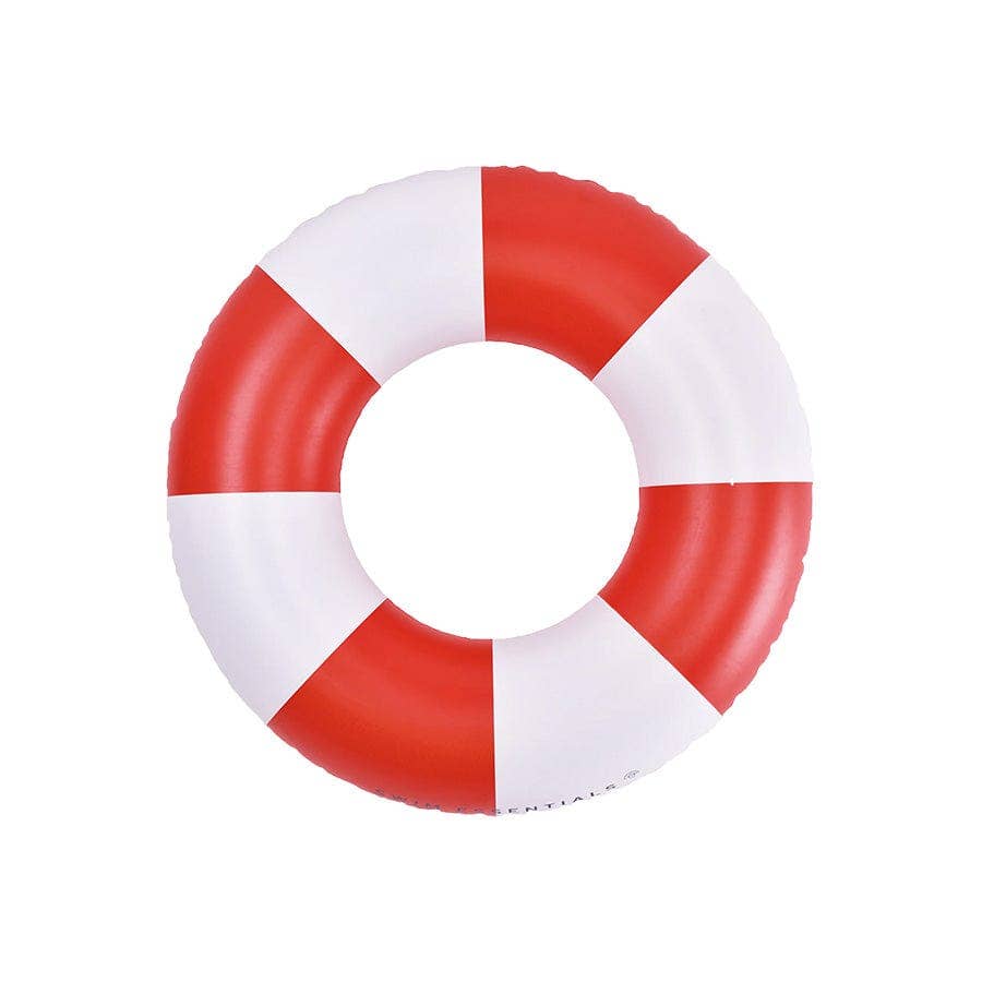 Swim Essentials Ciambella da nuoto - Rosso/Bianco - Drift