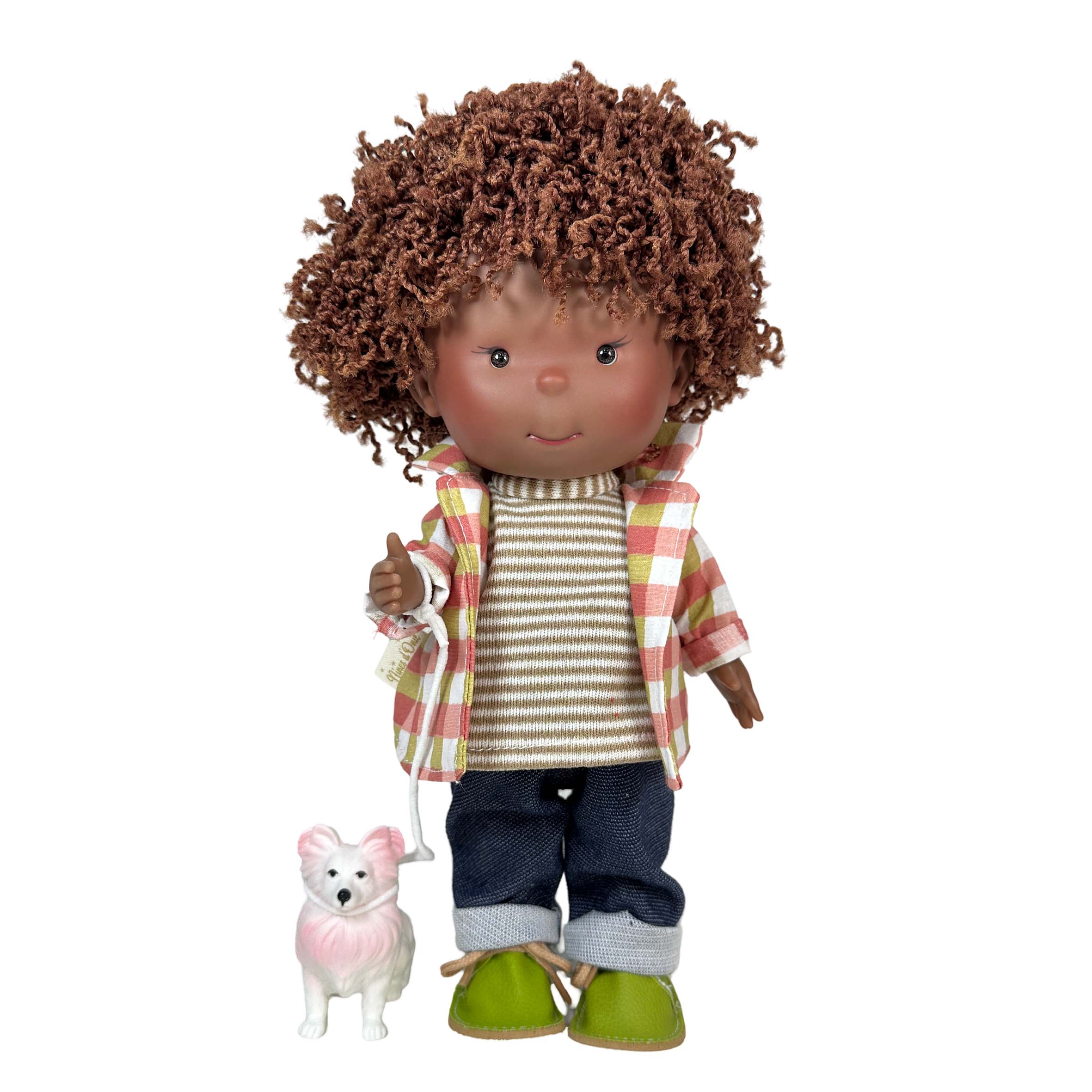 Nines Artesanals d'Onil Dolls Bambola Pippo Mulato per Animali Domestici: NORMALE