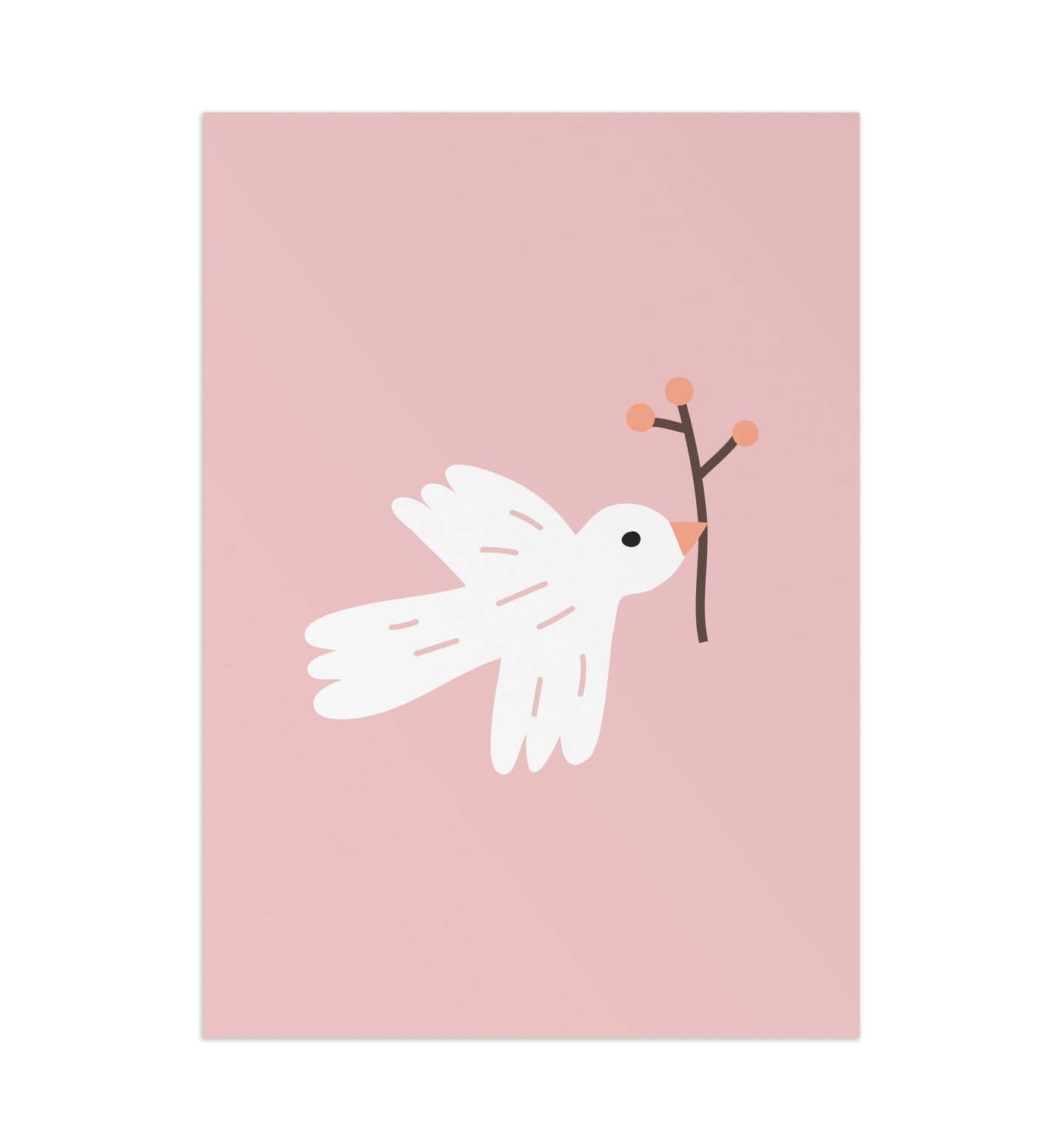 Little Otja Poster Little Birdie, carta ecologica e imballaggio: Abbronzatura / A3