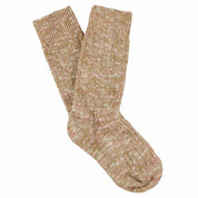 ESCUYER Calzini Melange da Donna - Rosa / Senape: EU 36/41 UK 3.5/7 US 6/9.5