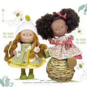 Nines Artesanals d'Onil Dolls Bambola Pippa Mulatta Campagna: NORMALE