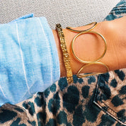 Bazou Bangle print - oro