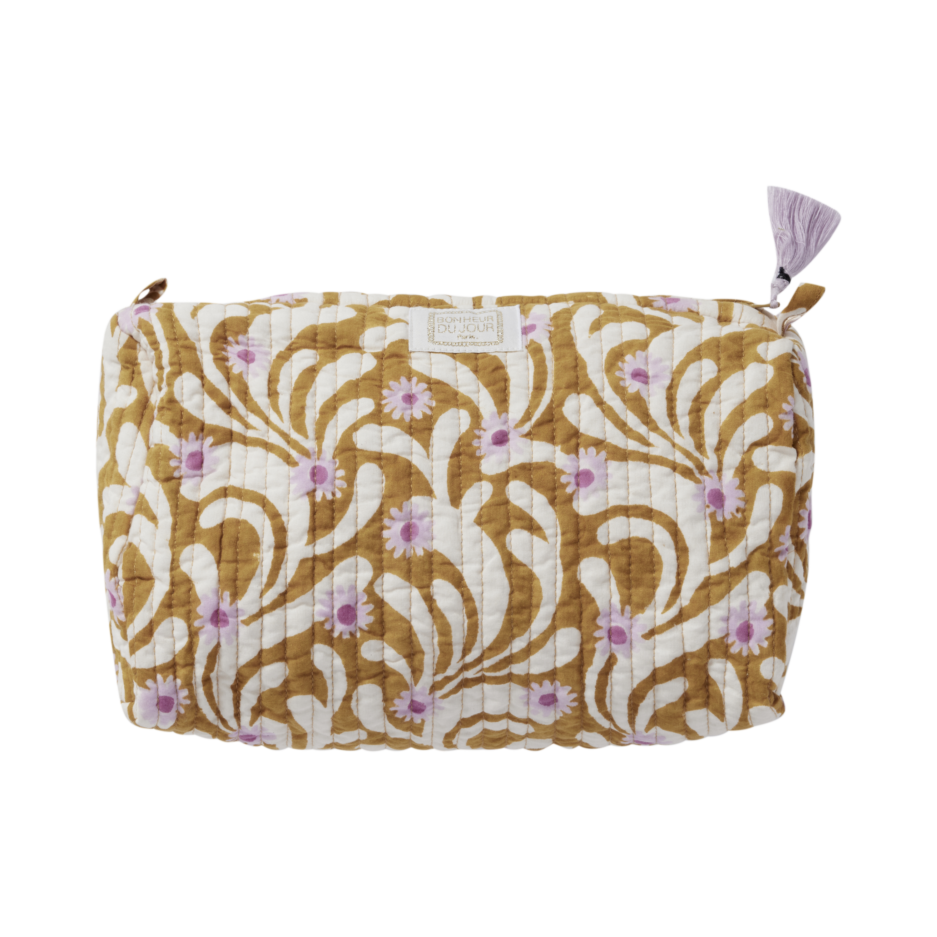 Bonheur du Jour Astuccio da toilette papaveri oliva: 26x15cm