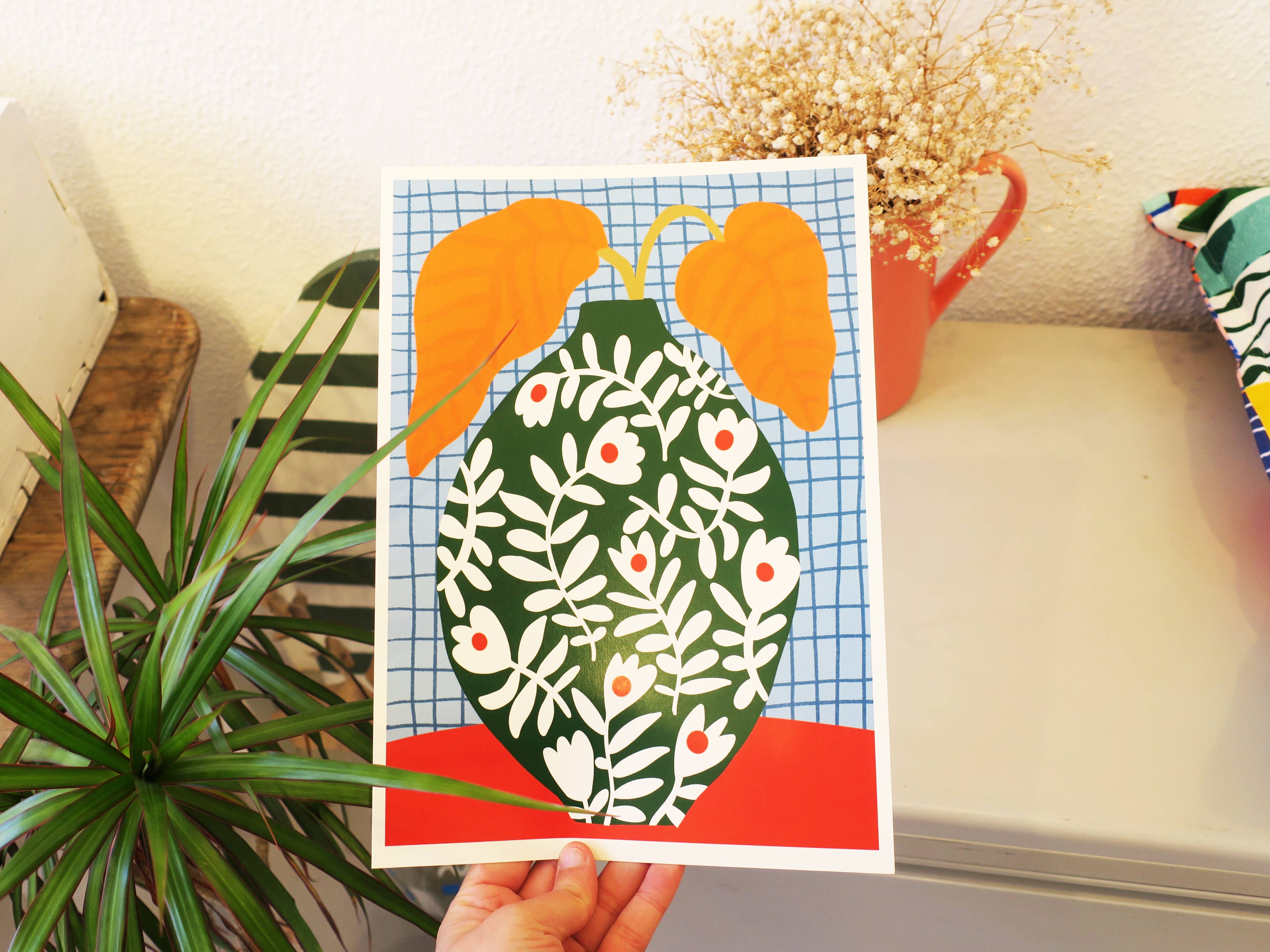 Teresa Rego Stampa d'Arte Fine Dot Pot: A4