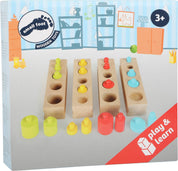 Small foot Gioco Montessori di Ordinamento per Dimensioni