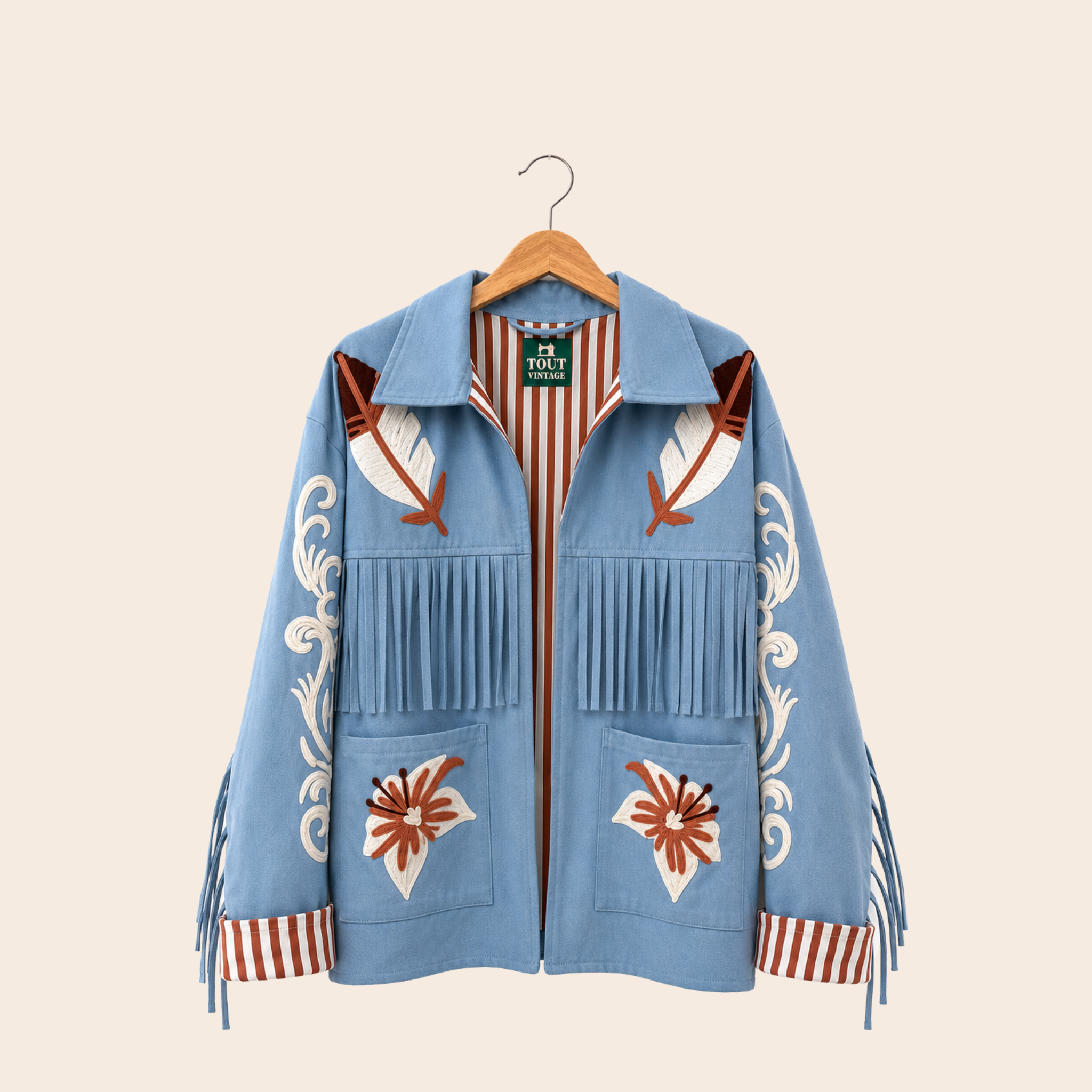 TOUT - Giacca Dolly Jeans Blu