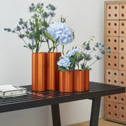 VITRA Vaso grande arancione bruciato