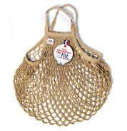 Filt1860 Manici piccoli in rete glitterata beige oro standard