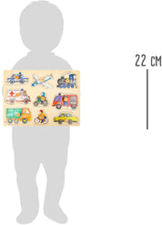 Small foot Puzzle Veicoli della città
