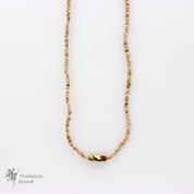 Pineapple Island Collana da surfista con perline Hapuna Beach, di Pineapple Island: Tramonto