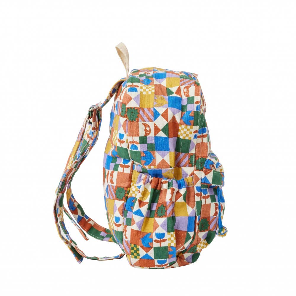 Bonheur du Jour Zaino Biscotto - Patchy Blue