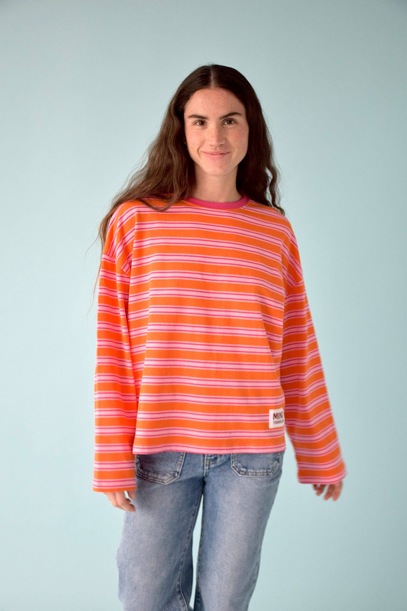 MindTraveler Maglietta Pipa Arancione e Fucsia