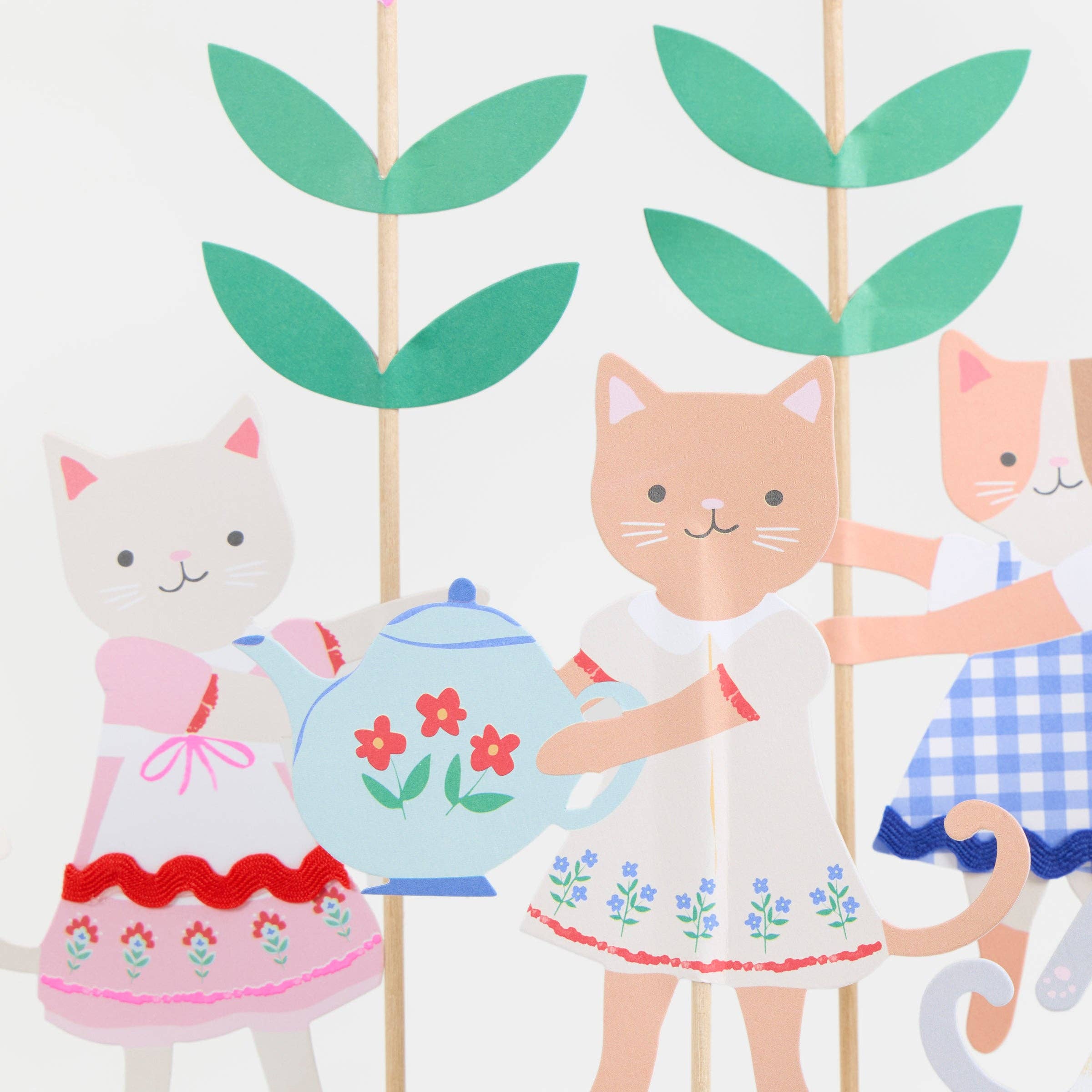 Meri Meri Topper per torte del Club dei Gattini