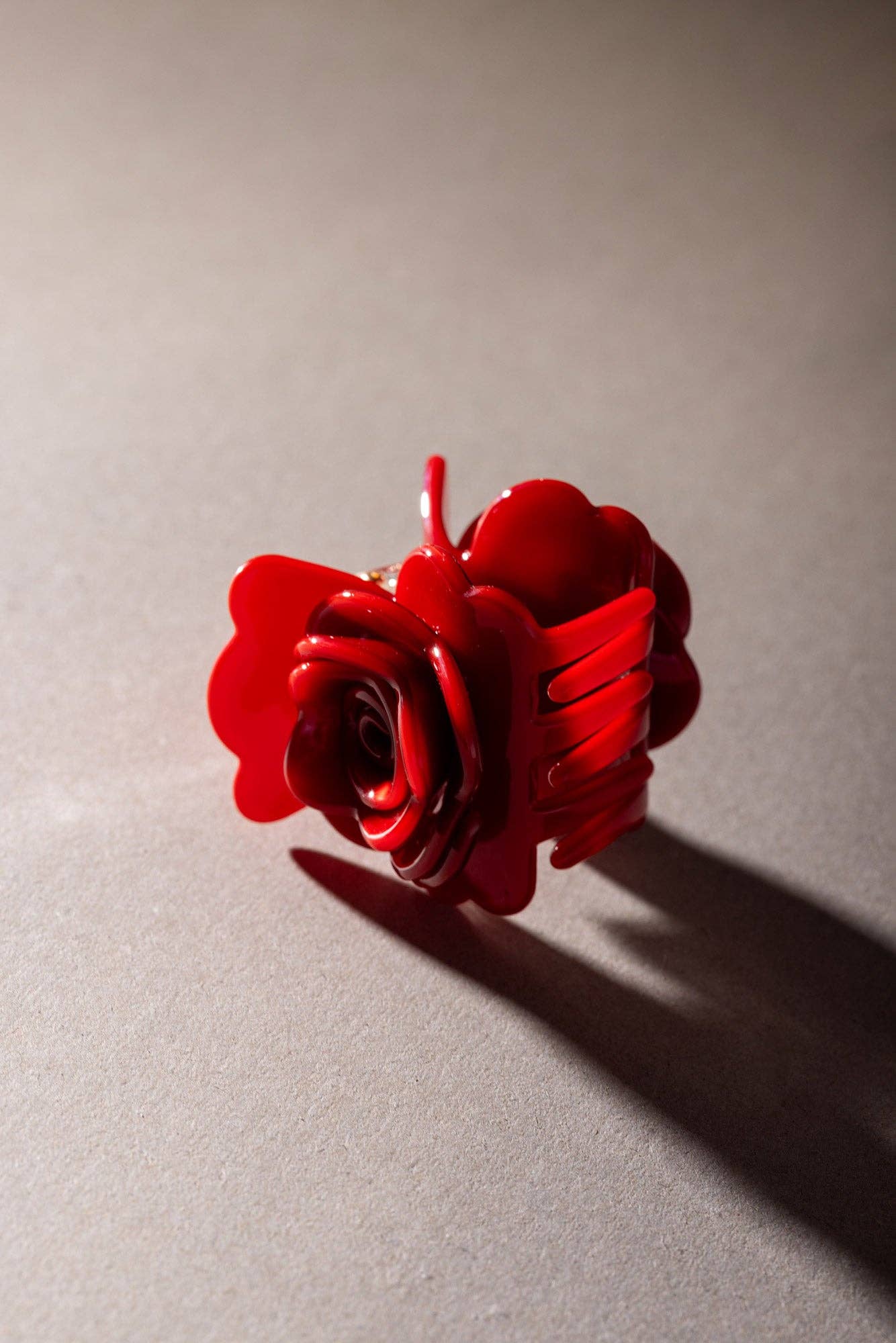 Sasstie Fermaglio per capelli - Rosary Rosso