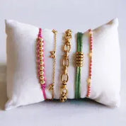 Bazou Bracciale minimalista a maglie