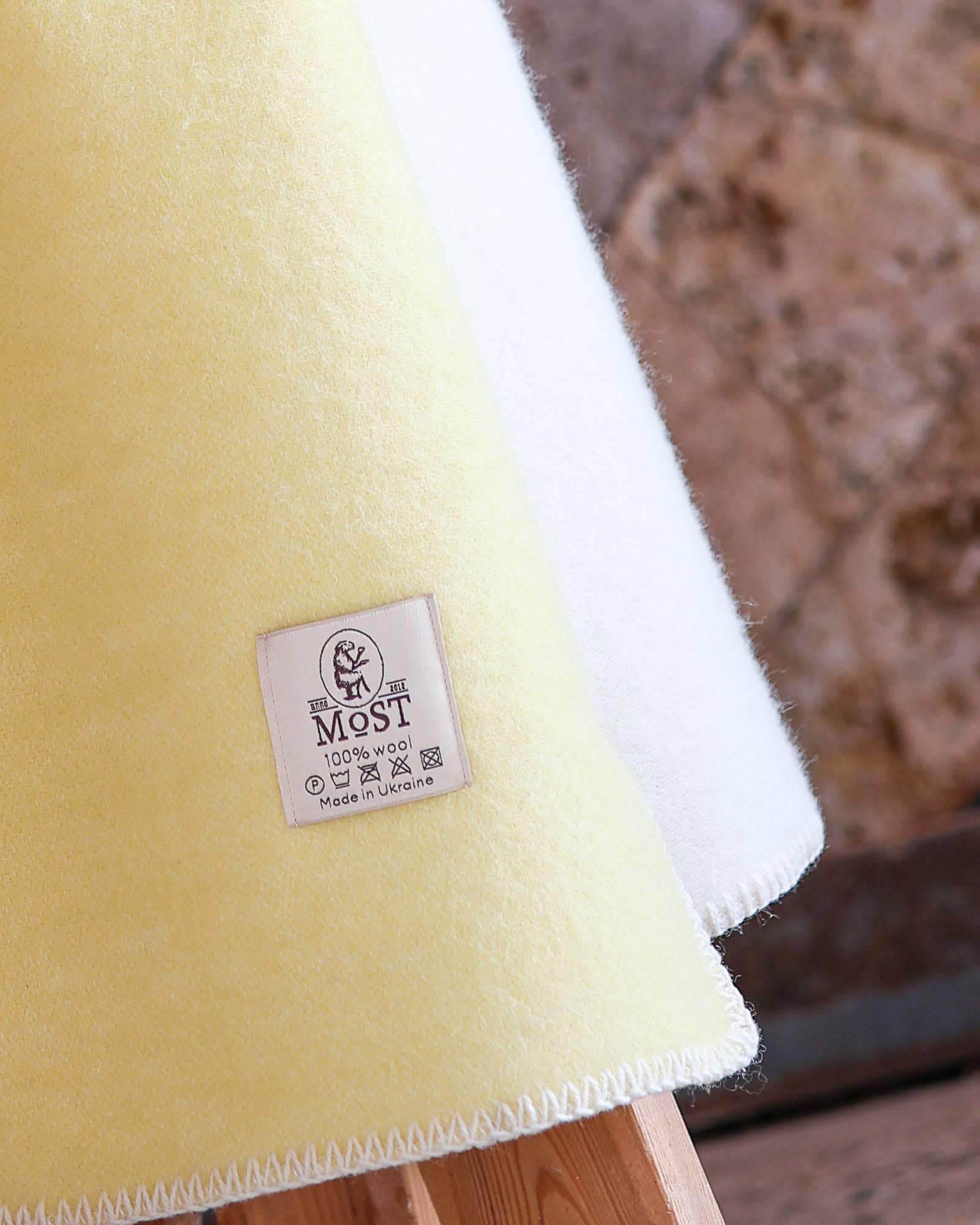 MoST - J. Vercoulen Coperta in lana LEMON - singola