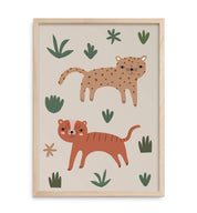 Little Otja Poster Wild Cats, carta ecologica e imballaggio: A3