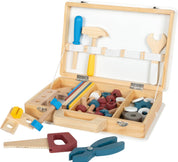 small foot Cassetta degli attrezzi in legno « Workshop » | Set giocattolo di attrezzi
