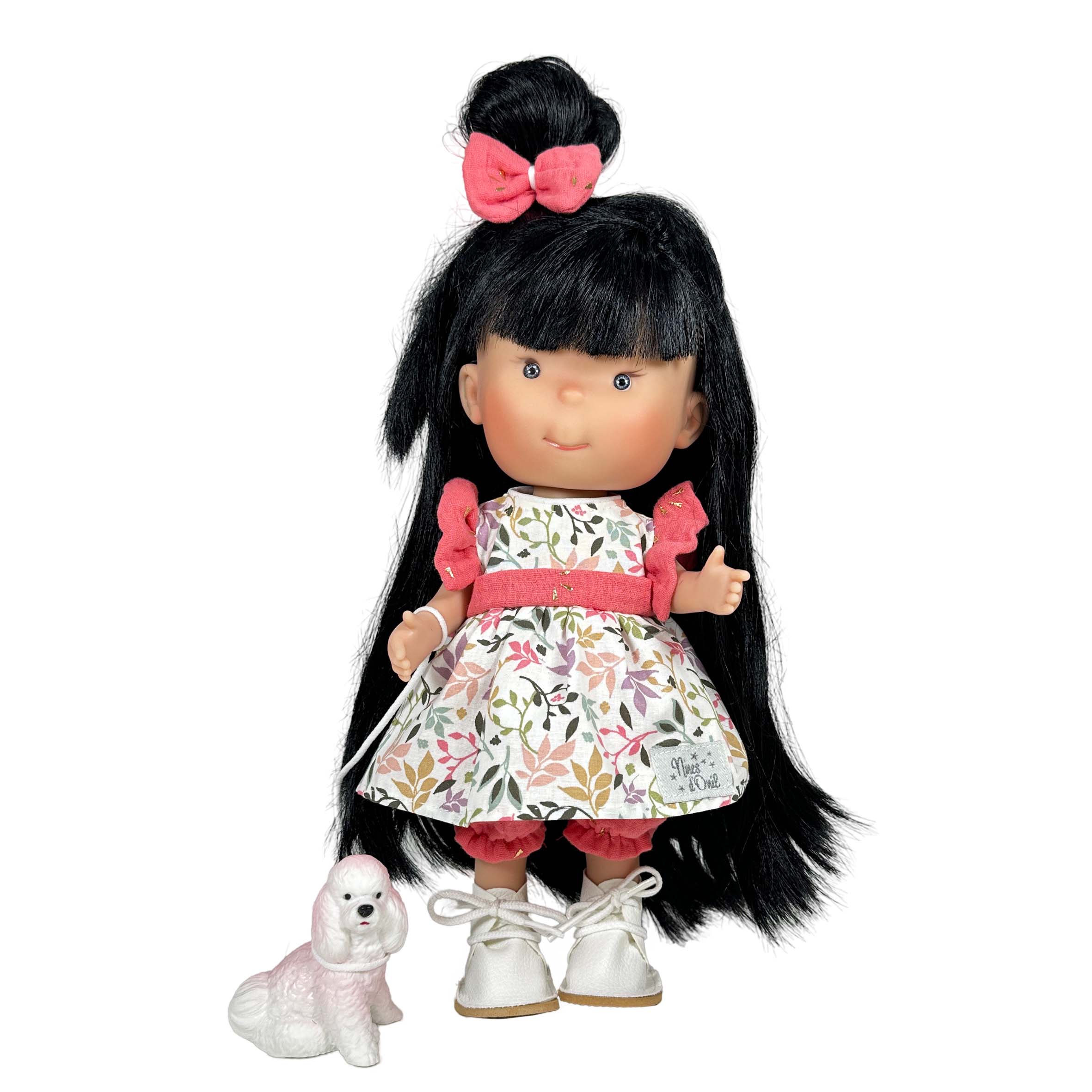 Nines Artesanals d'Onil Dolls BAMBOLA PIPPA PET CORALLO: ARTICOLATO
