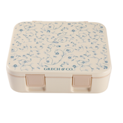 GRECH & CO Lunchbox a 3 Scomparti a Prova di Perdite | Lille Cottage Club: Prato al tramonto