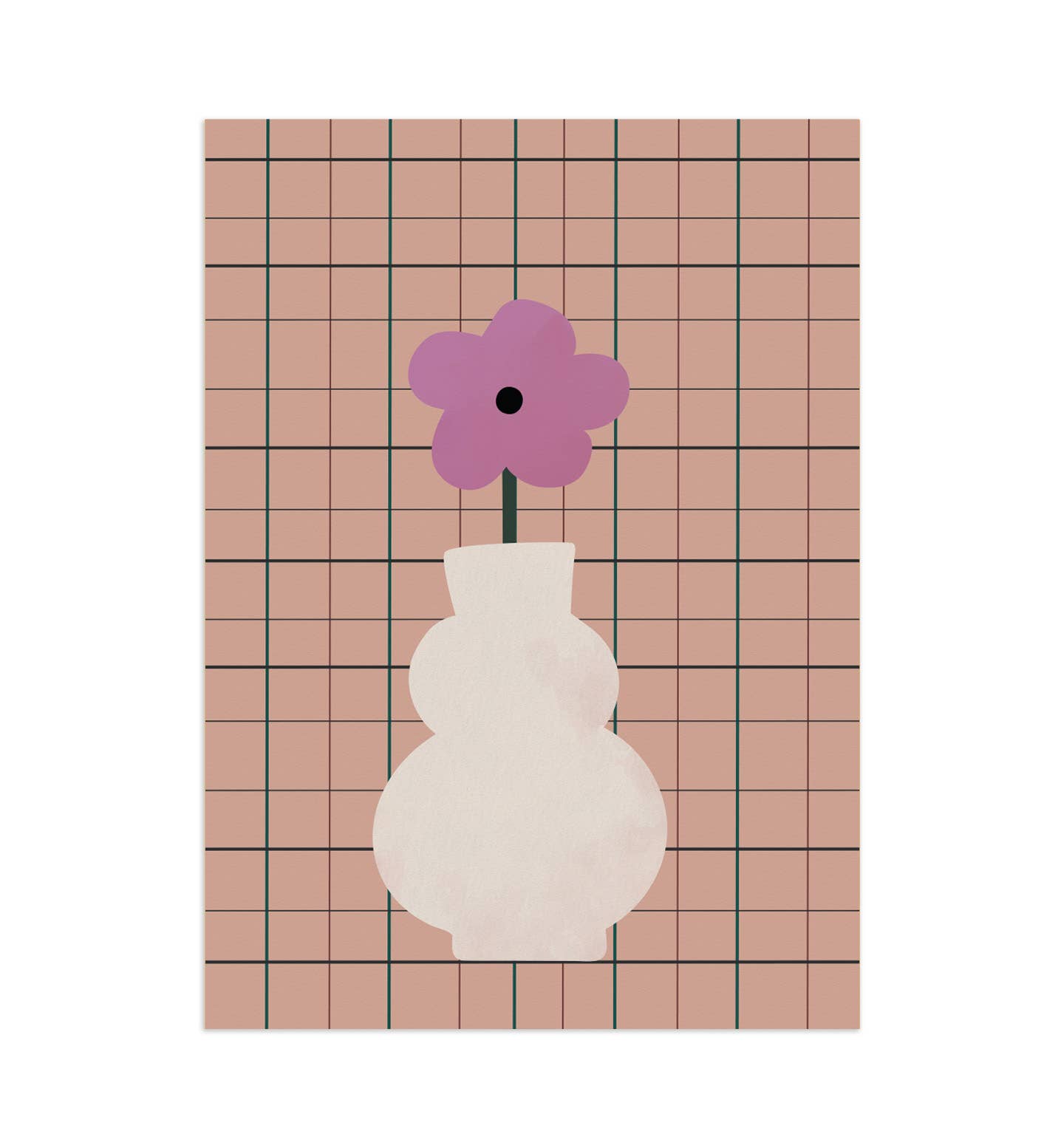 Little Otja Poster Tiny Bouquet, carta ecologica e imballaggio: A3