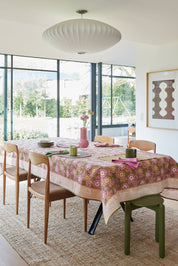 Bonheur du Jour Tovaglia - Jakarta Olive: 170X 250 CM