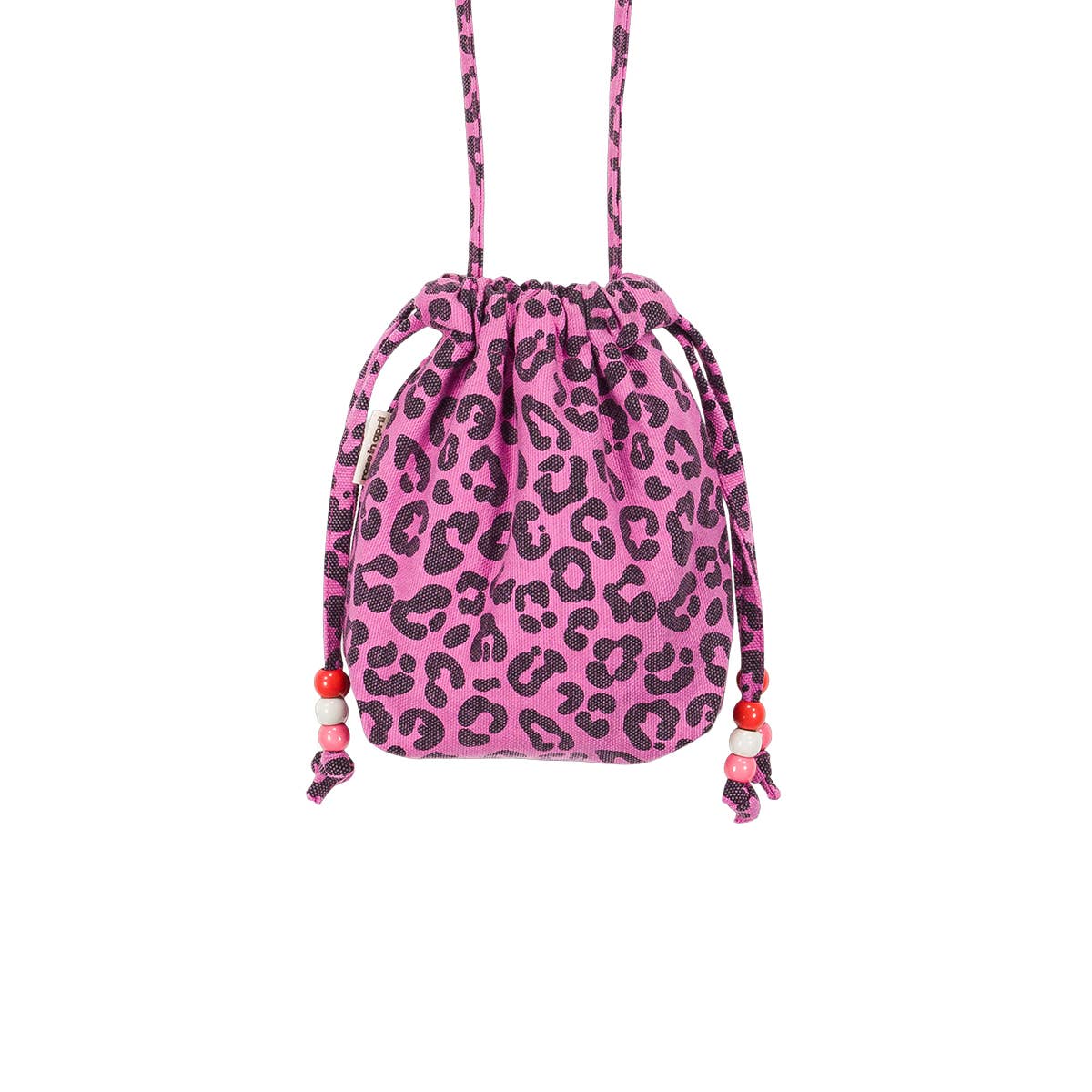 Rose in April Borsa Billie Graou Orchidea con stampa leopardata