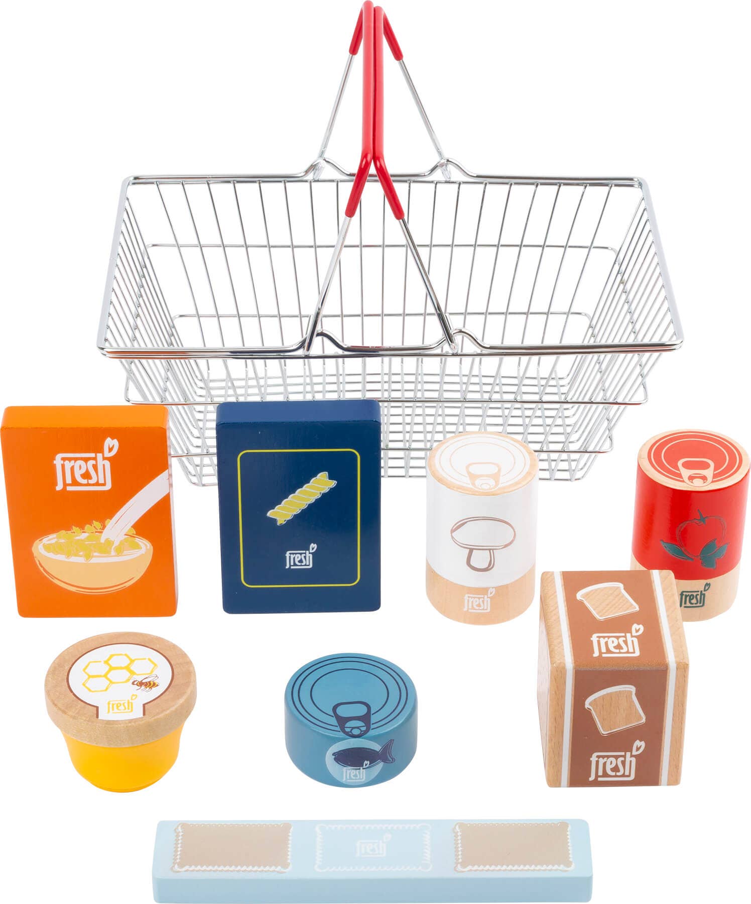 small foot Set di generi alimentari in cestino della spesa « fresh »