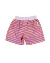 PAPER BOAT Pantaloncini da bagno classici a righe lavanda