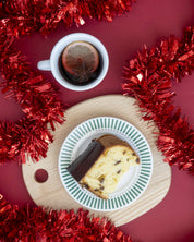 ilaria.i CIN CIN - Piatto in porcellana regalo perfetto per il Natale