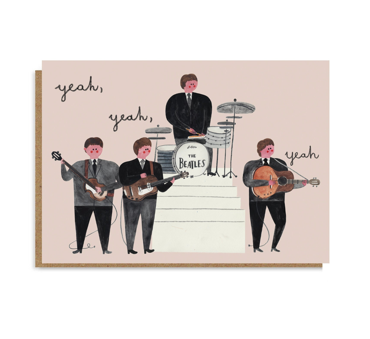 Daria Solak Illustrations La carta dei BEATLES