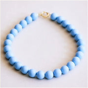 Bazou Collana di perline XXL - azzurro chiaro
