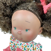 Nines Artesanals d'Onil Dolls Bambola Pippa Mulatta Campagna: NORMALE