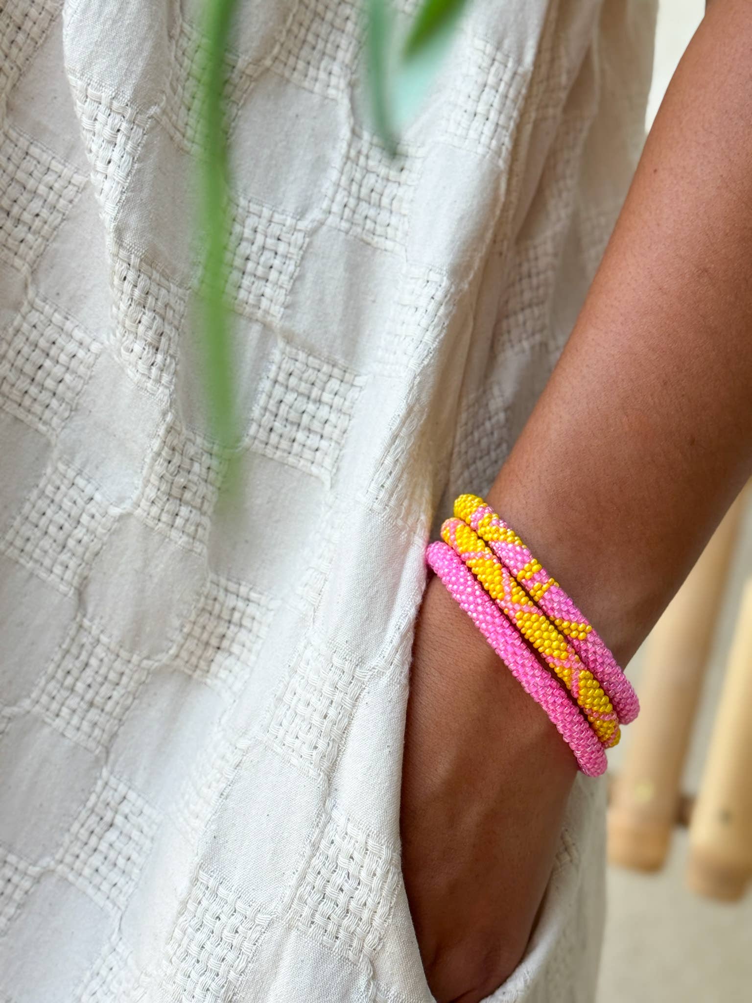 MAISON KIZO Bracciale nepalese R42