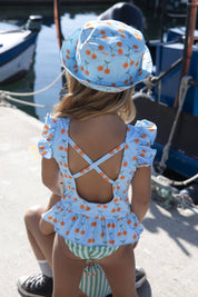 PAPER BOAT Cappello a secchiello ciliegia pop